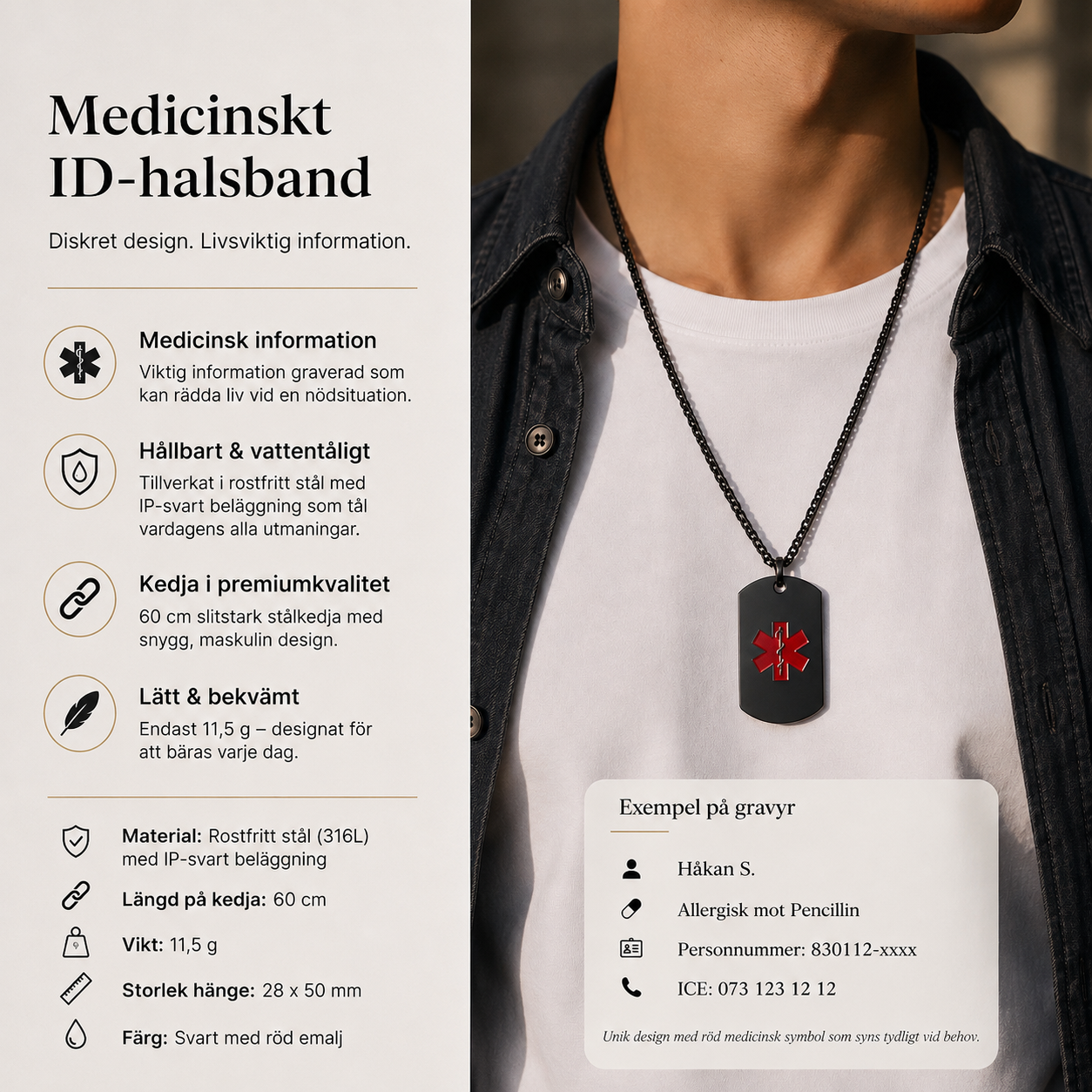 MEDIORA Rejäl - Medicinskt Halsband